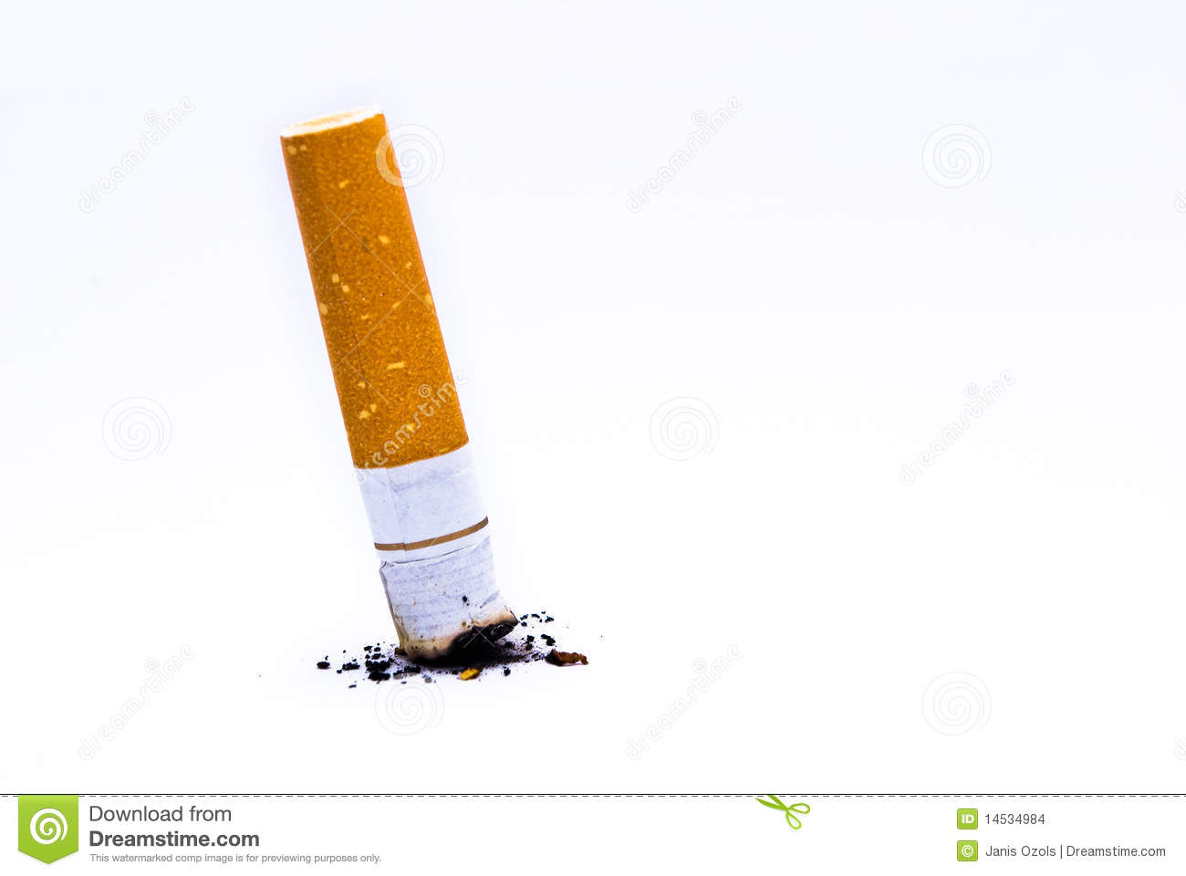 Cigarette Butt Stock Images   Image  14534984