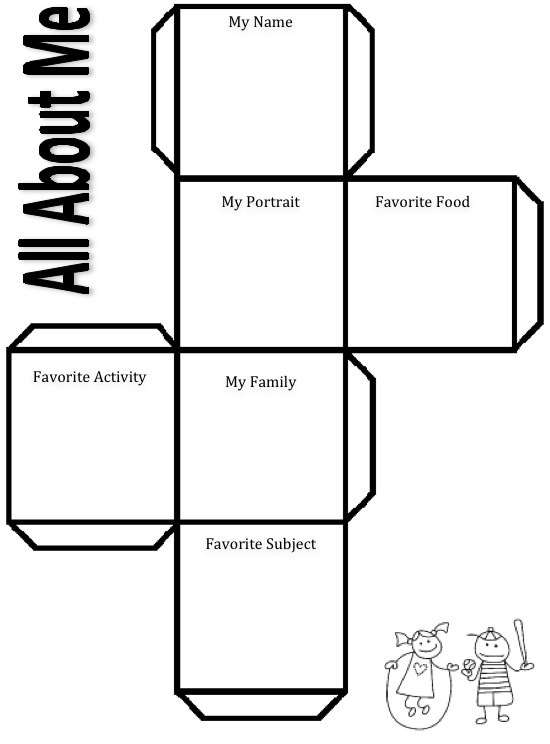 Common Core And So Much More  All About Me Cube