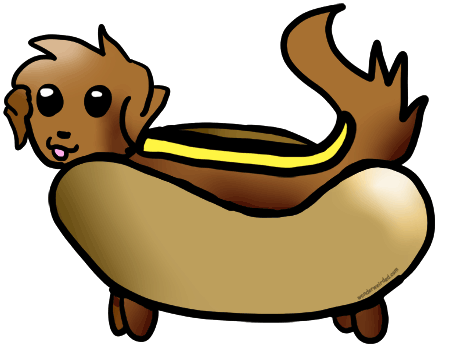Cute Cartoon Clipart Hot Dog Clipart Echo S Cute Hot Dog Clipart