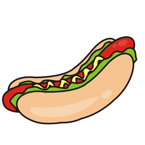 Free Hot Dog Clipart   Cliparts Co