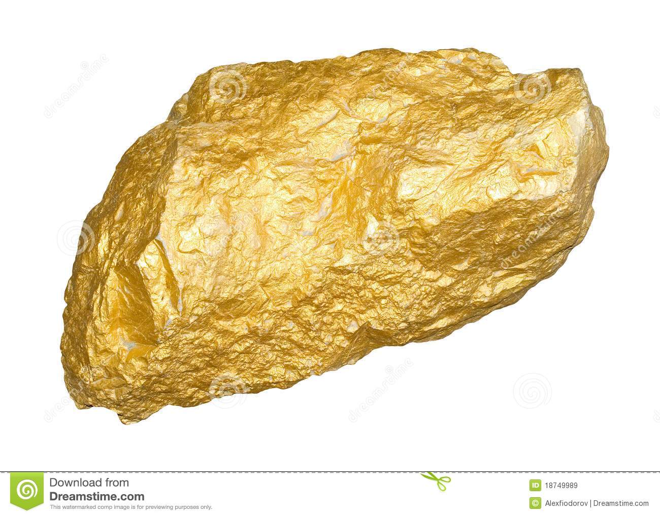 Gold Nugget Clipart Gold Nugget Royalty Free Stock