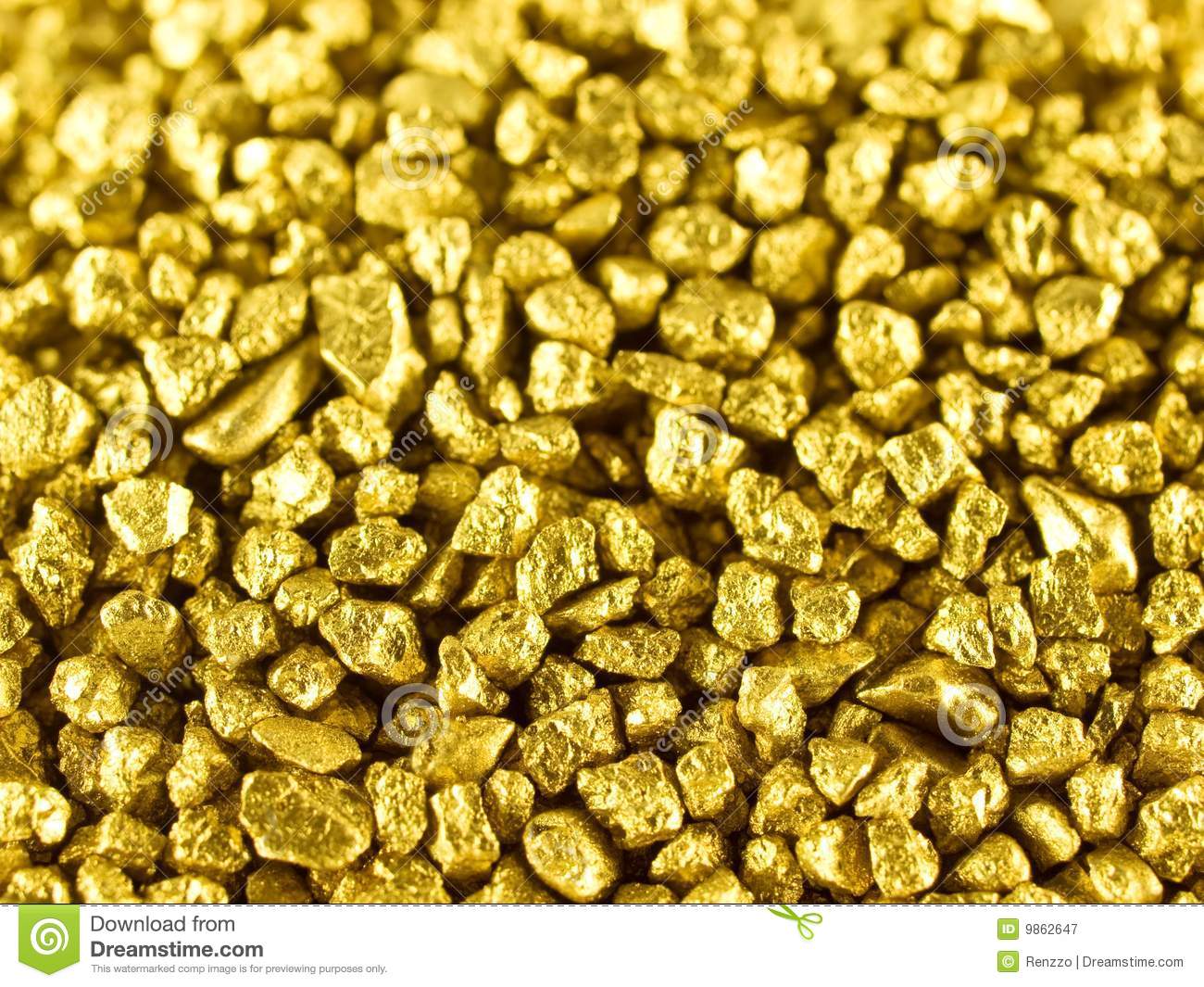 Gold Nugget Clipart Gold Nuggets Macro Royalty