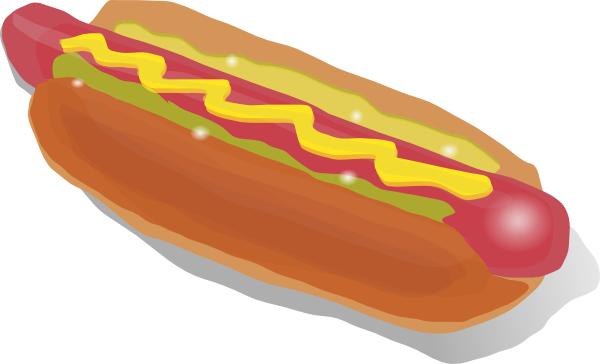 Hot Dog Sandwich Clip Art At Clker Com   Vector Clip Art Online