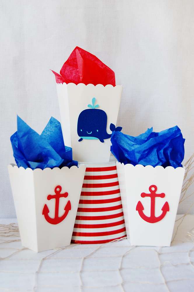 Nautical Baby Shower Party Ideas   Photo 1 Of 7   Catch My Party