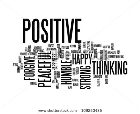 Positive Thinking Traits Vector   Stock Vector