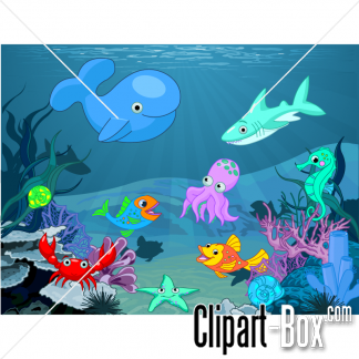 Related Underwater Life Cliparts  