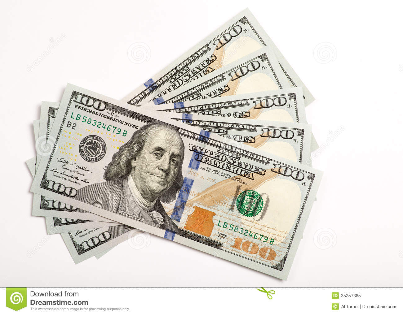 The New U S  100 Dollar Bill Royalty Free Stock Photo   Image    