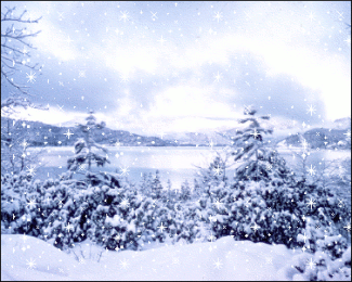 Winter Landscape Animations And Scenic Wintery Snow Moving Clip Art