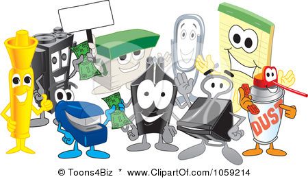 1059214 Royalty Free Vector Clip Art Illustration Of A Group Of Office