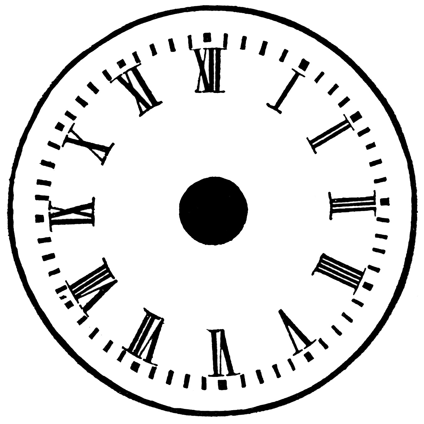 12 Clock Without Hand Free Cliparts That You Can Download To You