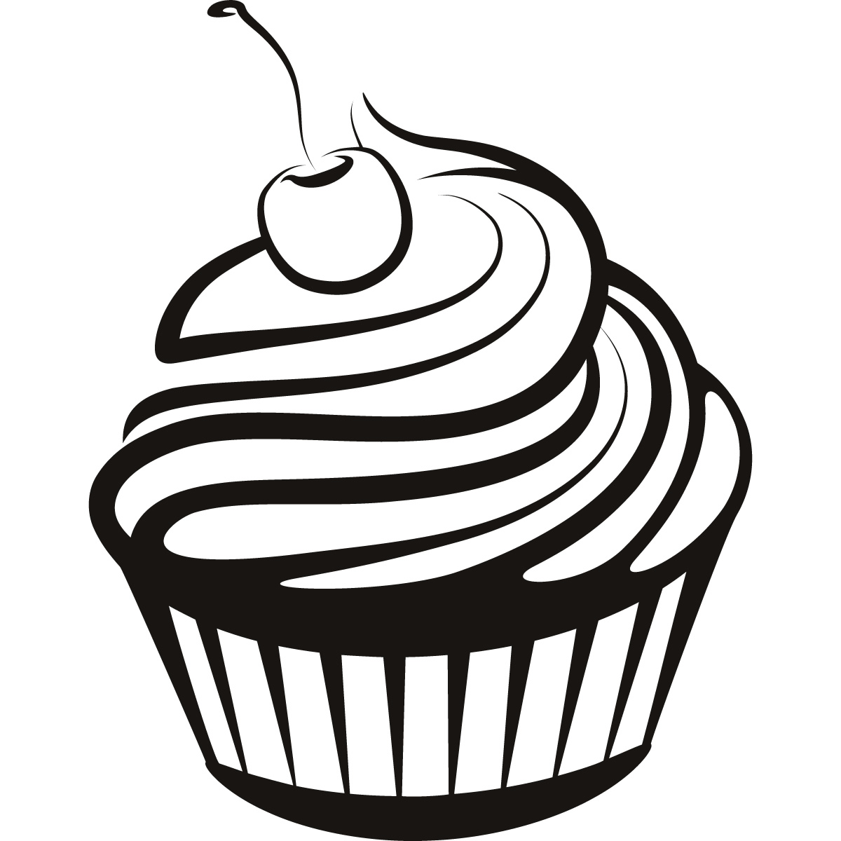 21 Cupcake Line Drawing Free Cliparts That You Can Download To You    