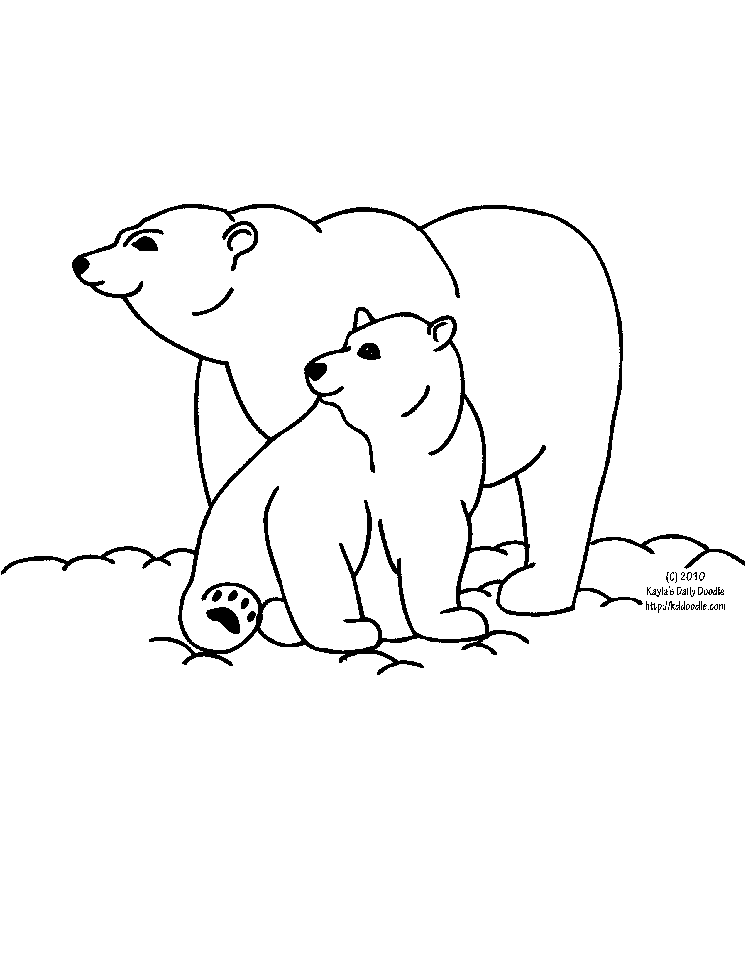 Baby Polar Bear Clipart Polar Bear Baby