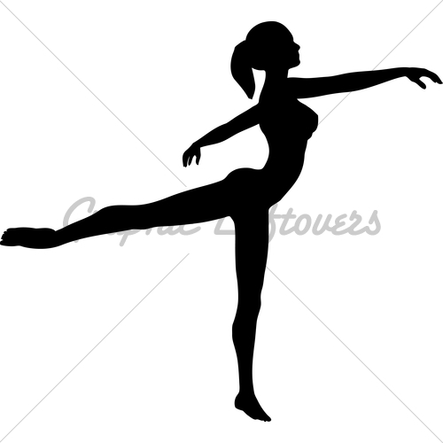 Ballet Dancer   Gl Stock Images