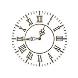 Bronze Clock Stock Vectors Illustrations   Clipart