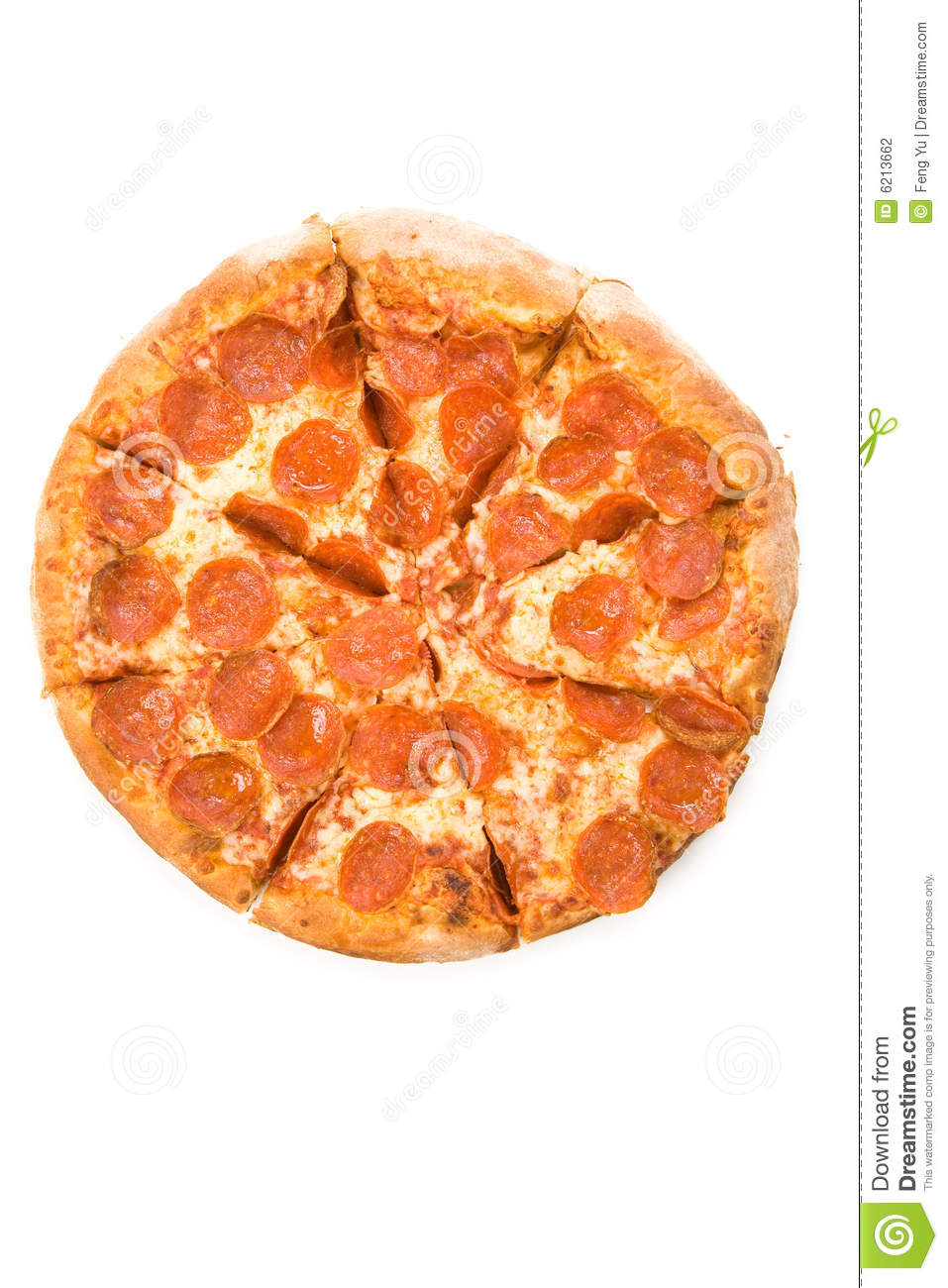 Cheese And Sausage Pizza Stock Photography   Image  6213662