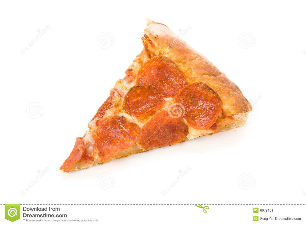 Cheese And Sausage Pizza With White Background Close Up