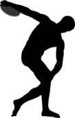 Discus Thrower Clipart And Stock Illustrations  67 Discus Thrower
