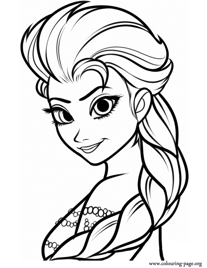 In This Awesome Coloring Page From The Upcoming Movie Frozen You Will