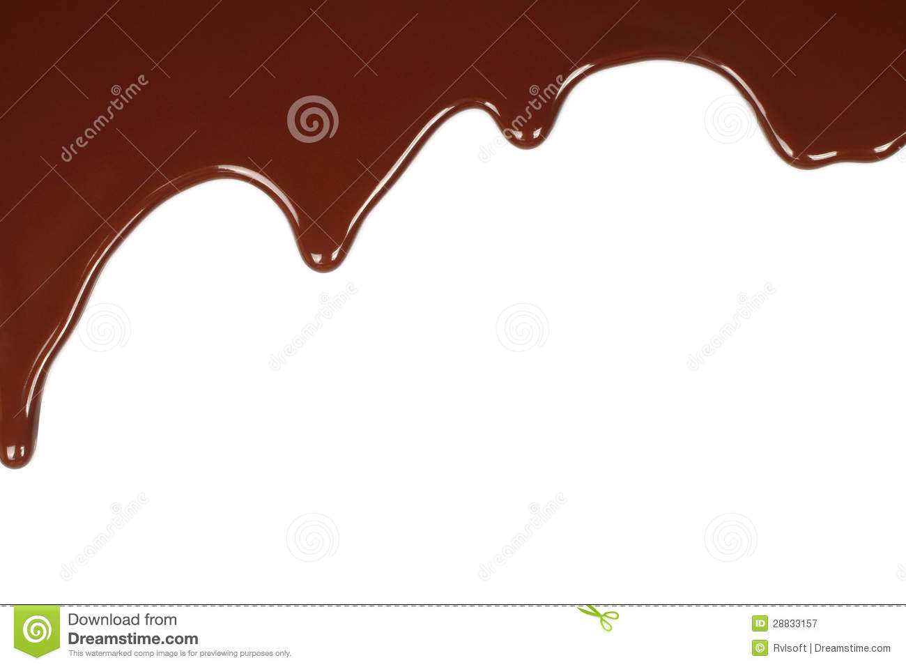 Melted Chocolate Dripping Royalty Free Stock Photography   Image