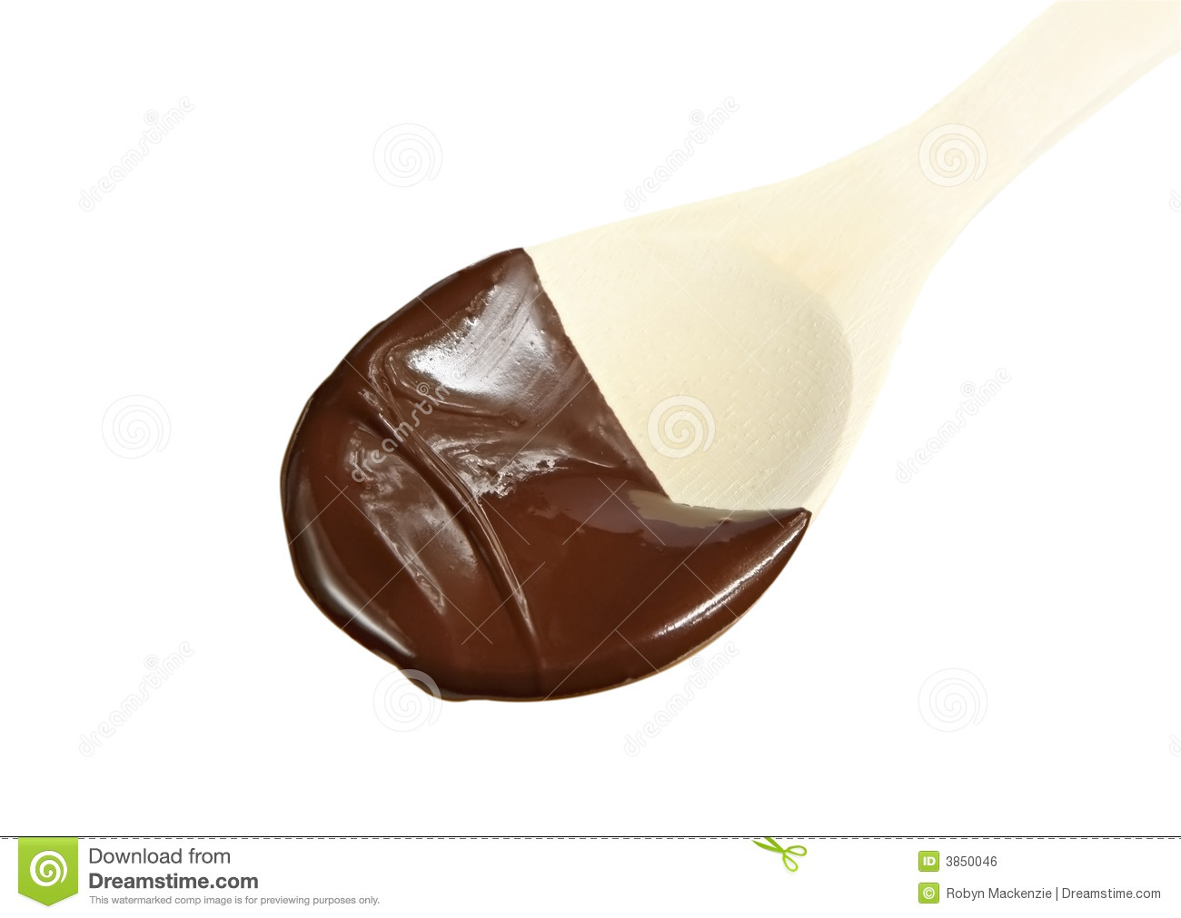 Melted Chocolate Royalty Free Stock Image   Image  3850046