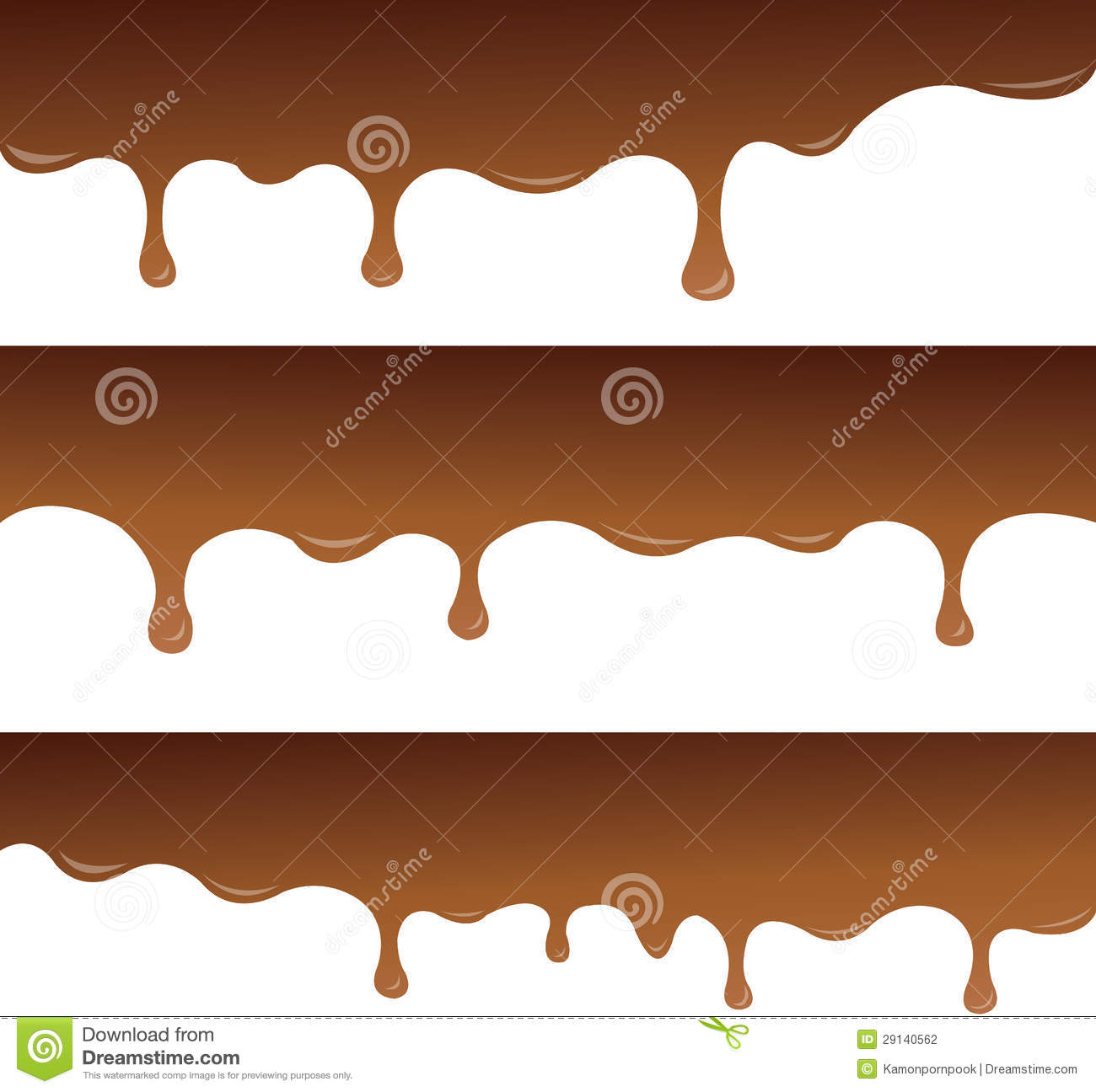 Melted Chocolate Stock Photography   Image  29140562