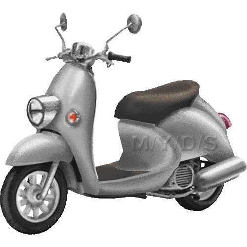 Scooter Clipart Picture   Large