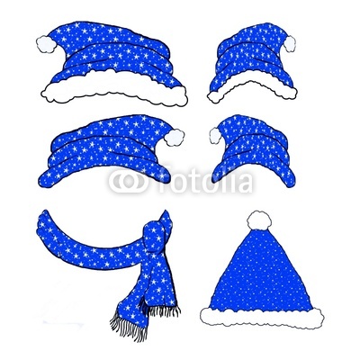 Clipart Winter Hats And Scarves More Info