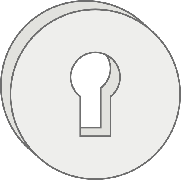 Key Lock Hole Clip Art At Clker Com   Vector Clip Art Online Royalty