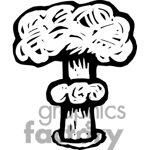 Nuclear Bomb Mushroom Cloud Explosion