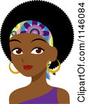 Rf  African American Women Clipart Illustrations Vector Graphics  1