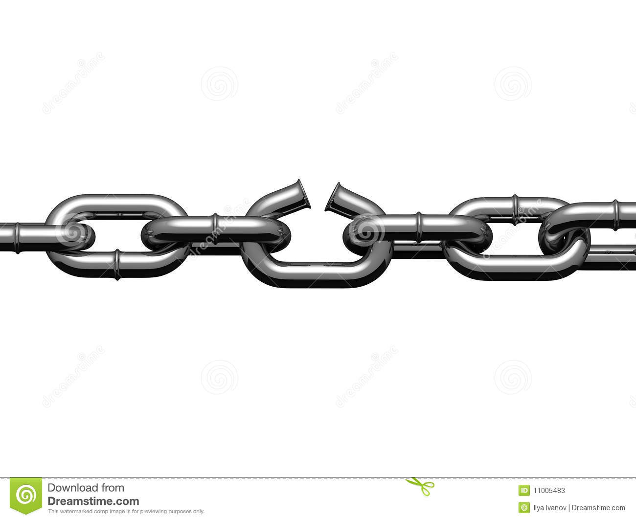 Weak Clipart Weak Link In Stretched Chain