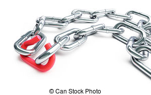 Weak Link Illustrations And Clipart