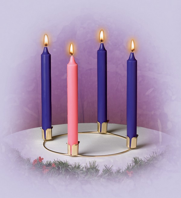 Advent Candles Wreath Advent Wreath And Candle Set