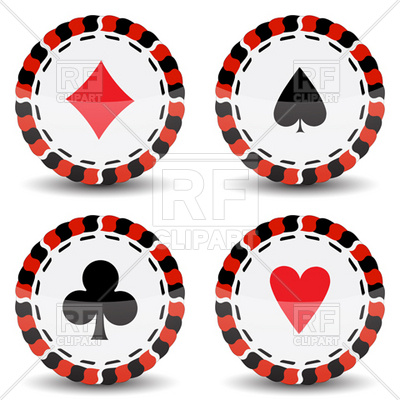 Casino Gambling Chips Download Royalty Free Vector Clipart  Eps