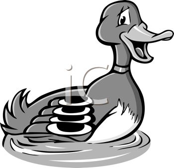 Duck Hunting Clipart Black And White   Clipart Panda   Free Clipart    