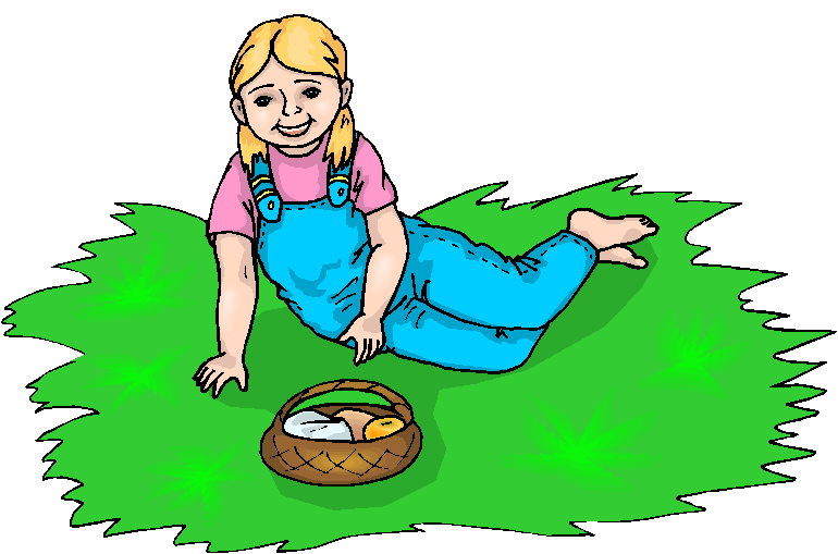 Girl Picnic At The Park Free Clipart   Free Microsoft Clipart