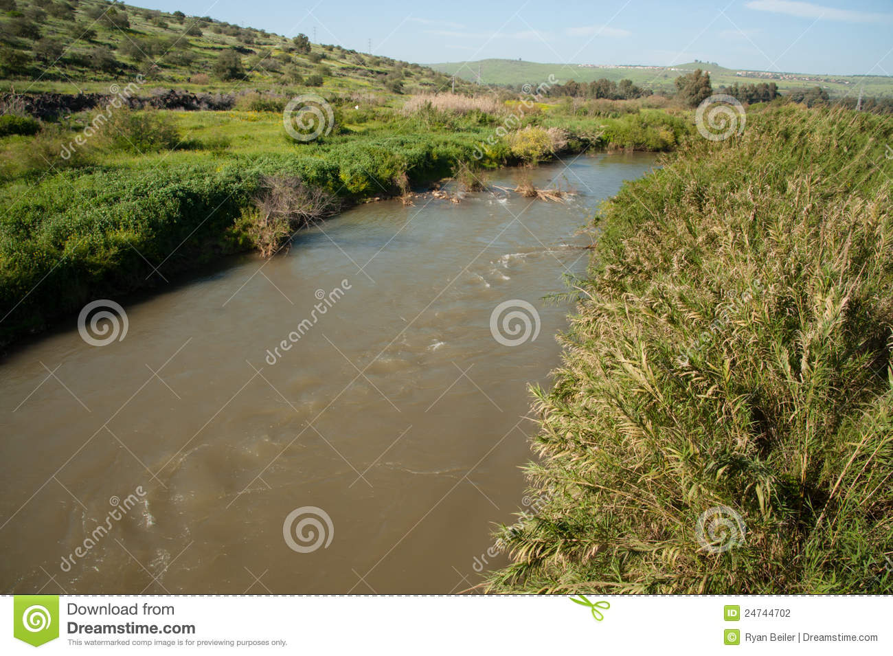 Jordan River Stock Photography   Image  24744702