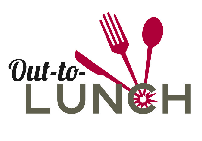 Out To Lunch Clip Art Out To Lunch Vector Sign  Black Image On
