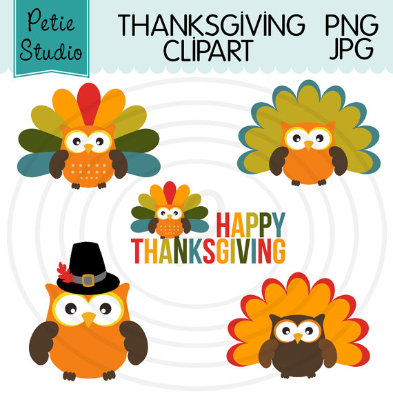     Owl Clipart Thanksgiving Owls Clipart Happy Thanksgiving Saying