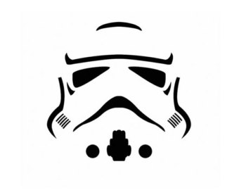 Star Wars Stormtrooper Vinyl Sticke R Clipart