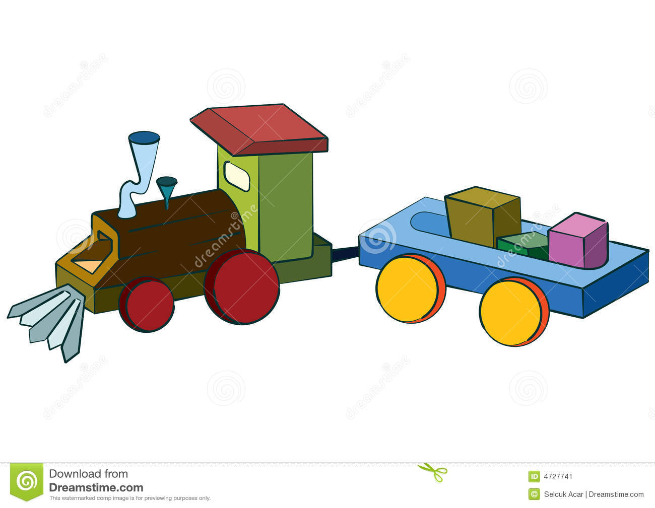 Toy Train Stock Image   Image  4727741