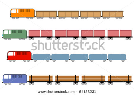 Trains   Freight Train Collection  Hopper Cars Well Cars Tank