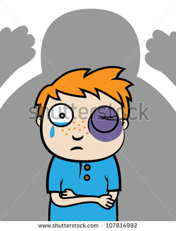 Vector Download   Cartoon Vector Illustration Of Bullied Boy With