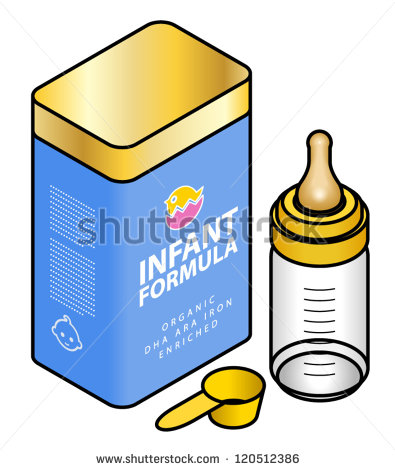 Baby Formula Clipart A Pack Of Infant Formula With