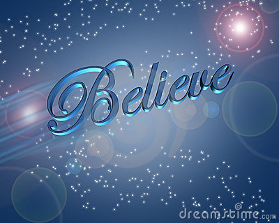 Believe In Miracles Illustration Stock Photography   Image  7280272
