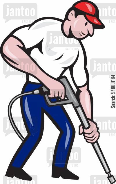 Cartoon Cleaning Equipment Injector Cartoon Humor  Power