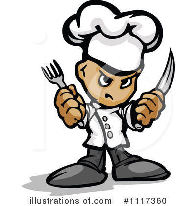 Chef Clipart  1117360   Illustration By Chromaco
