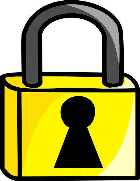 Closed Lock Clip Art At Clker Com   Vector Clip Art Online Royalty