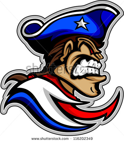 Colonial American Patriot With Hat Graphic Vector Image   116202349