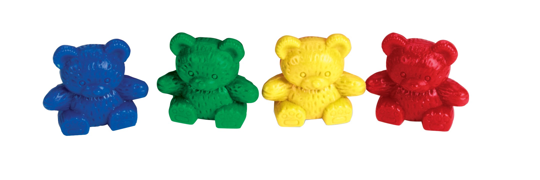 Counters Teddy Bear Set Of 80  4 Colours